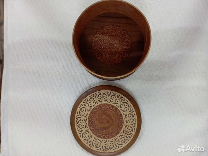 Шкатулка из бересты для украшений