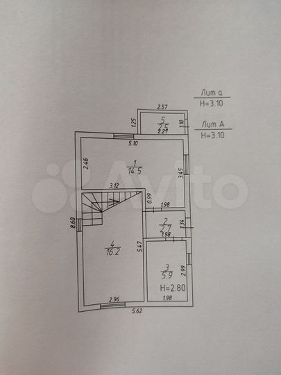 Дом 80 м² на участке 12 сот.