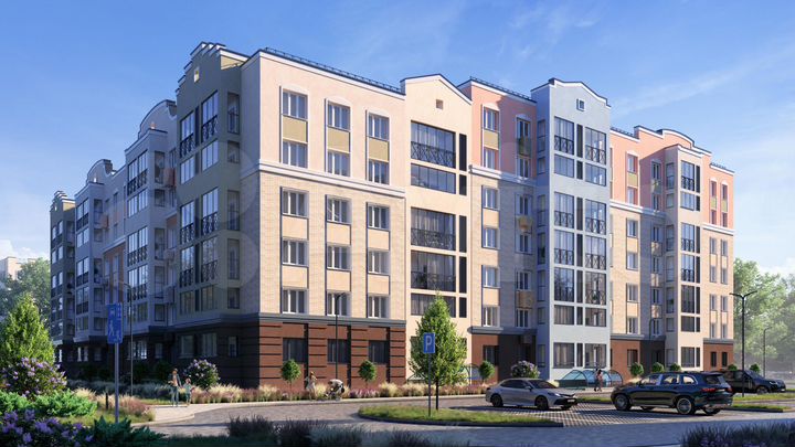 3-к. квартира, 71 м², 3/8 эт.