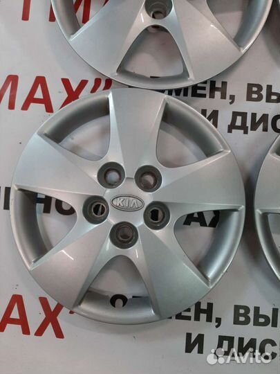 4 колпака р15 Киа(комплект)