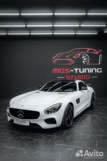 Решетка GT Style black С190 дорест Mercedes AMG GT