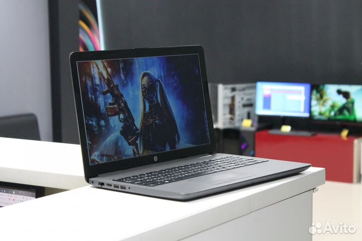 Офисный ноутбук HP AMD A6/4Gb/SSD