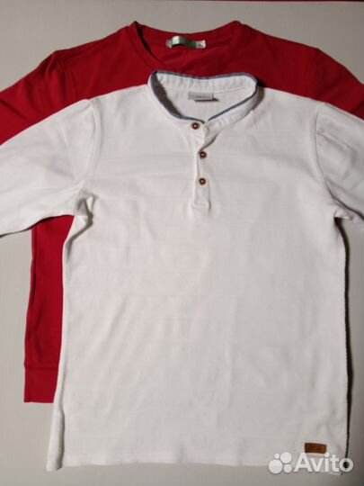 Лонгслив и поло для юного модника 134