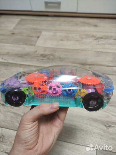 Машинка музыкальная светящаяся