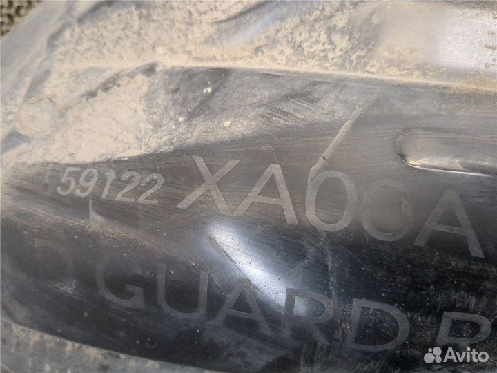 Защита арок (подкрылок) Subaru Tribeca (B9), 2009