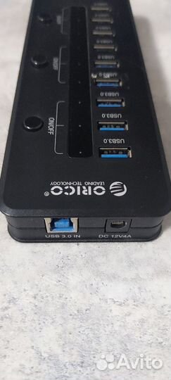 Usb hub 3.0 orico 9 портов