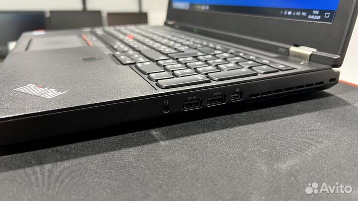 Lenovo ThinkPad с intel core i7 7820HQ / 32Gb Ram
