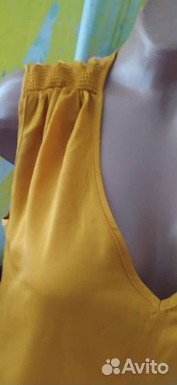 Платье элегантное желтое Syslay р. 46-48