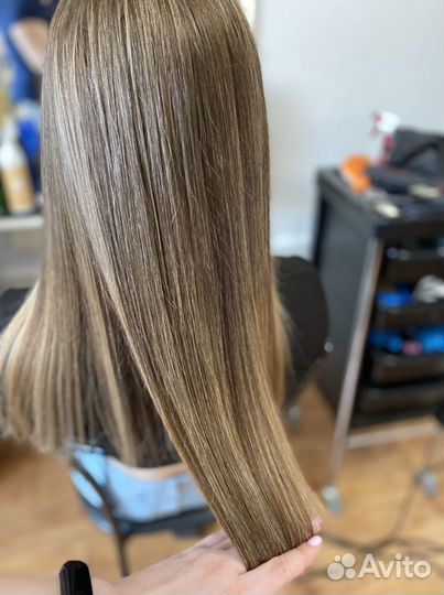 Окрашивание волос, мелирование волос