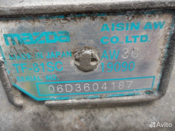 АКПП, Mazda CX-7 2007