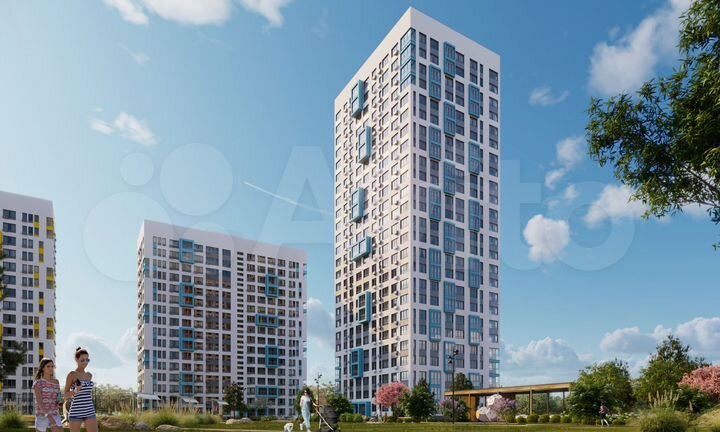 1-к. квартира, 26,9 м², 13/25 эт.