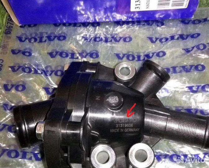 Корпус термостата вольво 31319606