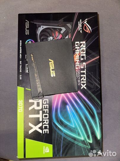 Asus rog strix rtx 3070 на запчасти