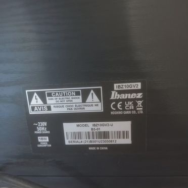 Гитарный комбоусилитель Ibanez IBZ10GV2