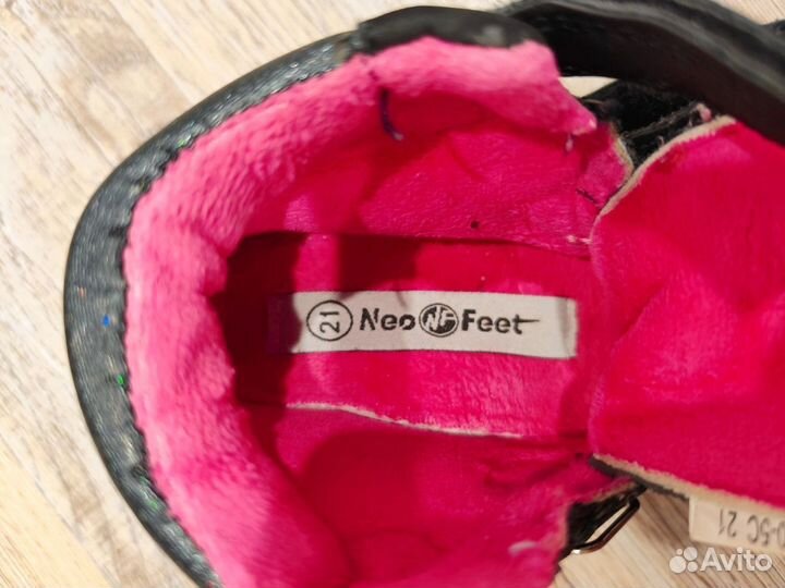 Ботинки демисезонные для девочки 21 размер