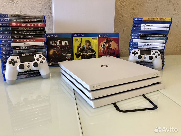 Sony PS4 pro limited edition +700 игр