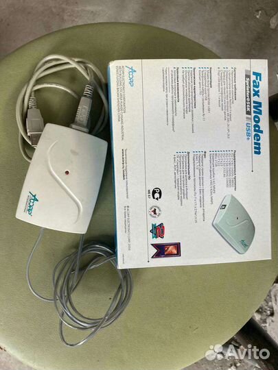 Модем факс модем acorp sprinter 56k usb новый