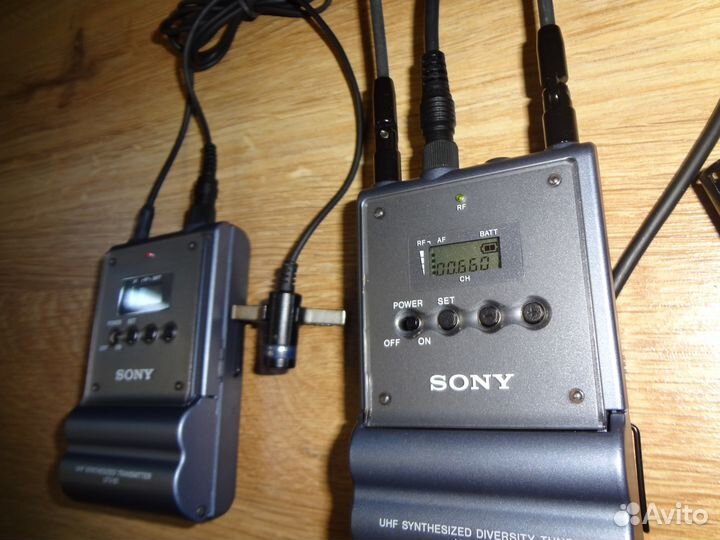 Радио петличка Sony URX-P1 комплект