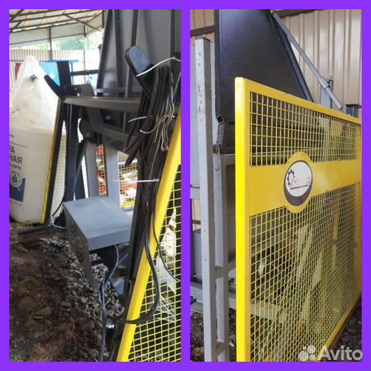 Опрокидыватель контейнеров domasz WS1600/1000