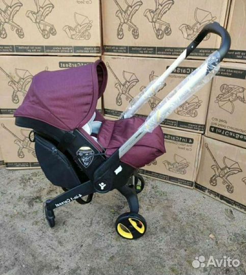 Коляска - автолюлька Foo Foo 4в1