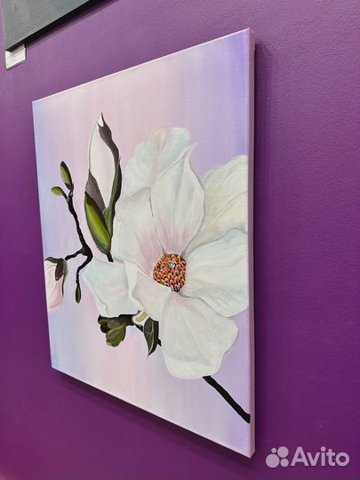 Интерьерная картина, Магнолии 50х60, акрил