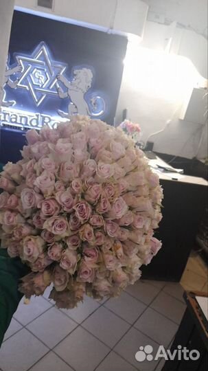 Цветы букеты 101 роза с доставкой
