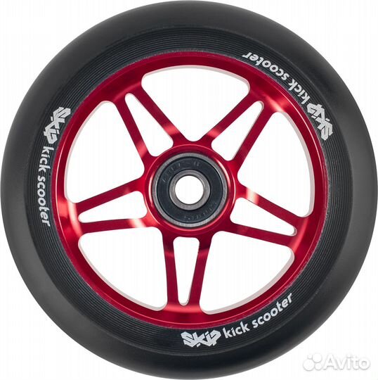 Колесо skip WHL19 110x24 mm красный Sta122