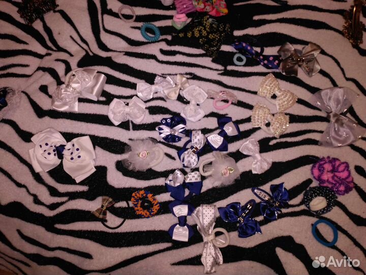 Резинки для волос пакетом