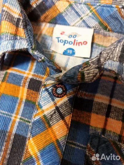 Рубашки брендовые для мальчика 98-104