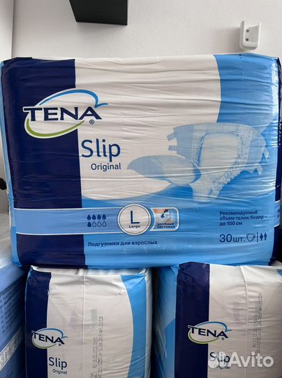 Памперсы для взрослых Tena L 3 размер