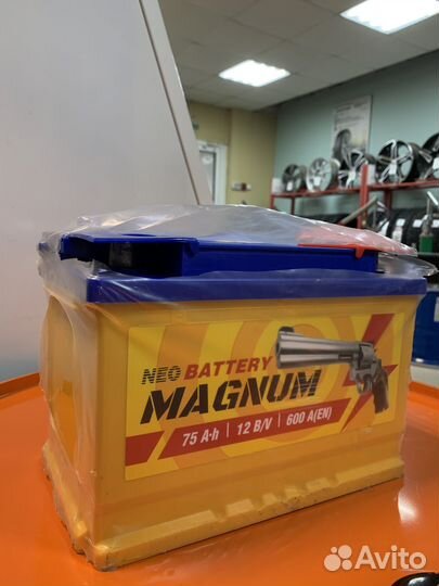 Аккумулятор 75 A/h Magnum обратная полярность