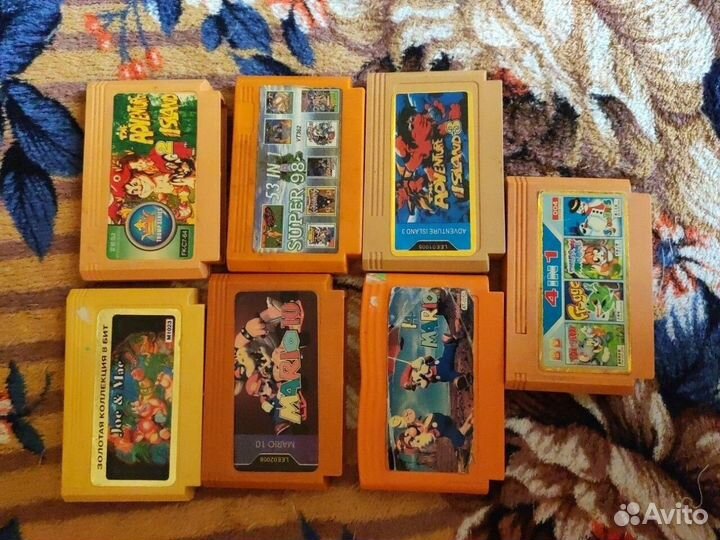 Катриджи для dendy