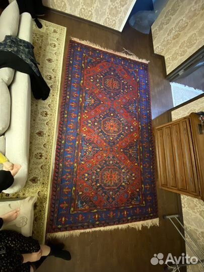 Ковер ручной работы шерстяной