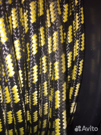 Шнур плетеный, веревка, якорная намотка