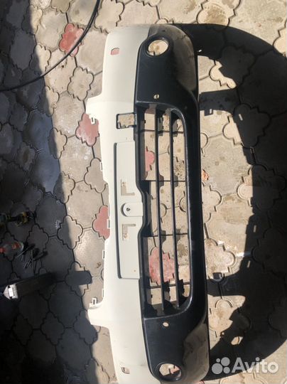 Бампер nissan qashqai