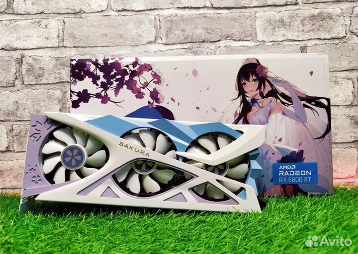 Видеокарта yeston Radeon RX 6800 XT sakura