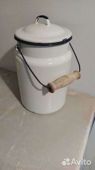 Бидон эмалированный СССР