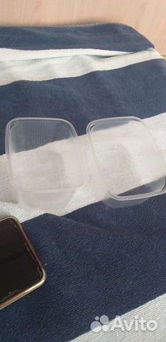 Контейнер пластиковый одноразовый 250 мл