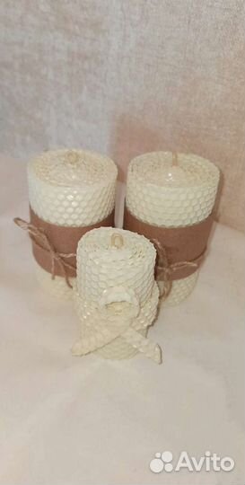 Свечи из натуральной вощины