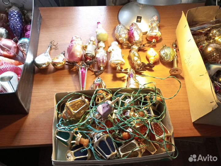 Елочные игрушки СССР одним лотом