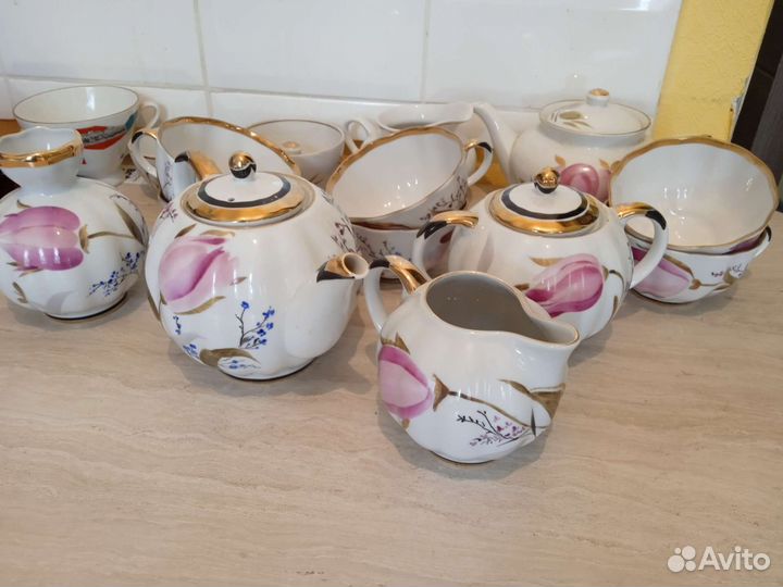 Чайник заварочный СССР лфз тюльпан