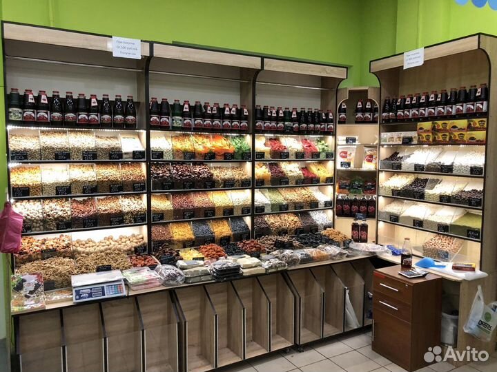 Витрина для сухофруктов