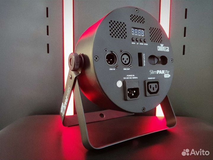Chauvet DJ slimpar T12 USB светодиодный прожектор