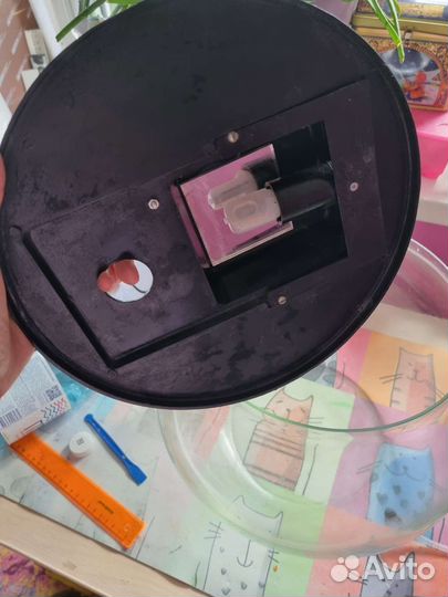 Аквариум круглый с подсветкой