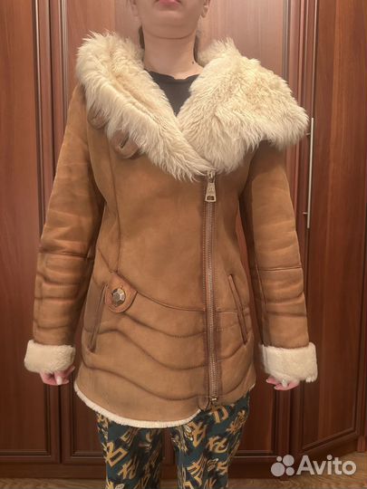 Дубленка женская зимняя