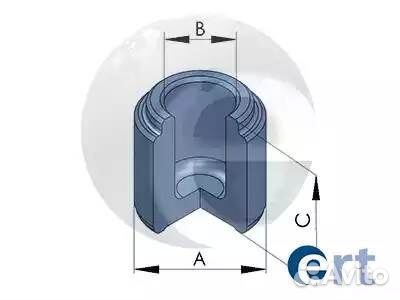 Поршень тормозного суппорта D54 H49.5 mazda: 323 F