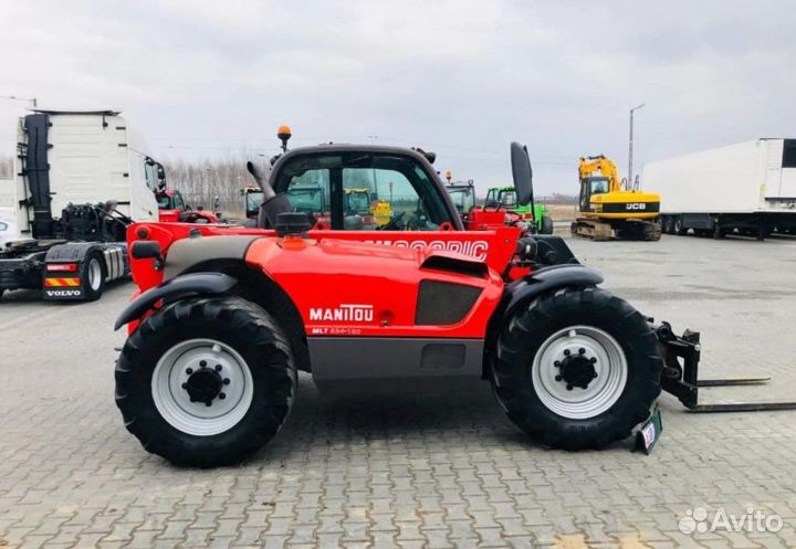 Телескопический погрузчик Manitou MLT 735-120, 2014