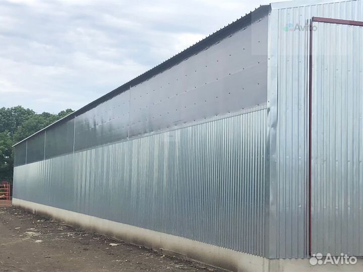 Строительство ангаров навесов