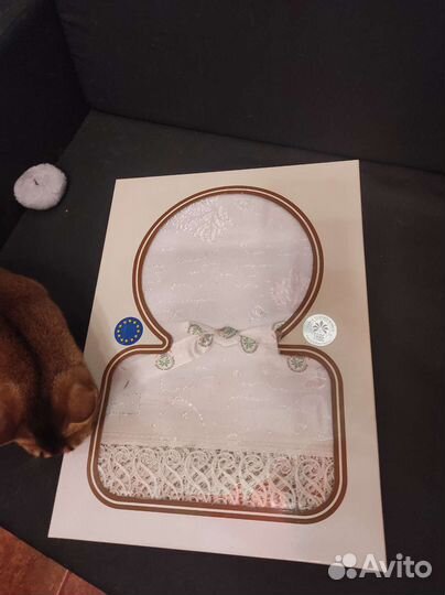 Скатерть тканевая, новая, запечатанная