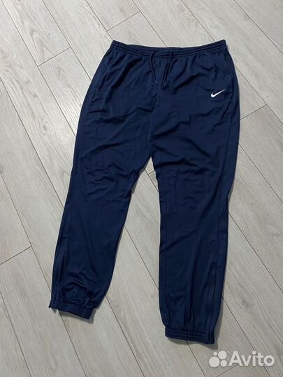 Синие спортивные штаны Nike XL оригинал